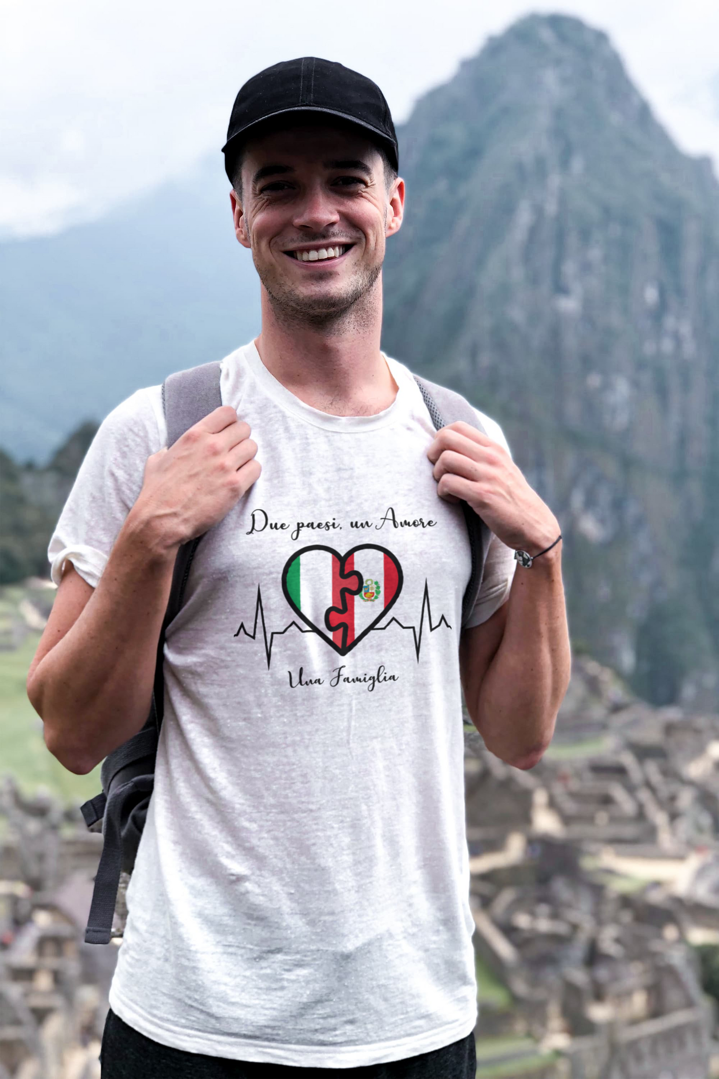 T-shirt Due paesi un Amore