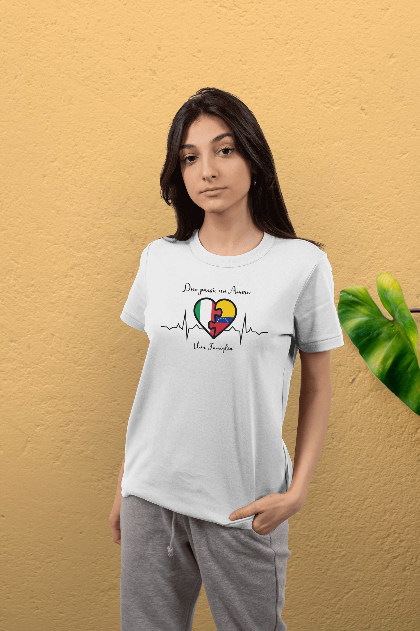 T-shirt Due paesi un Amore