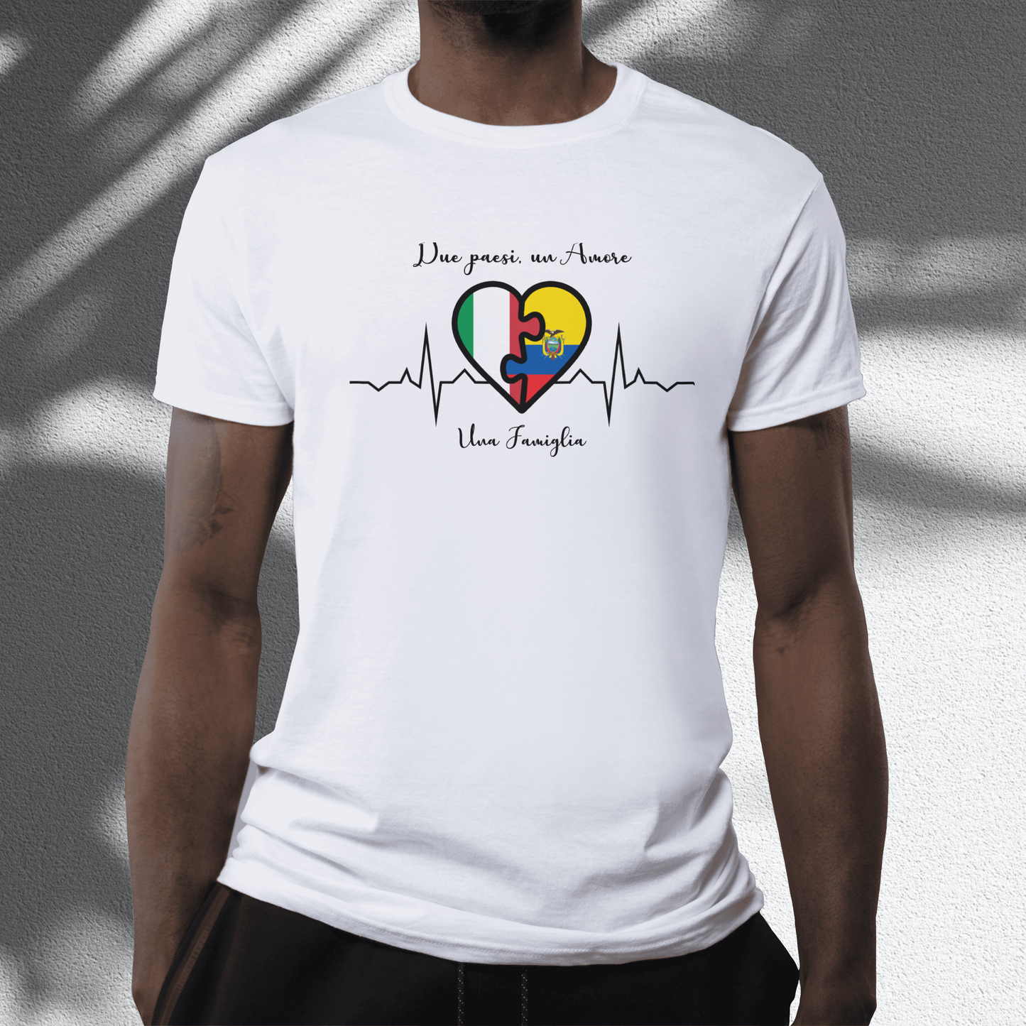 T-shirt Due paesi un Amore