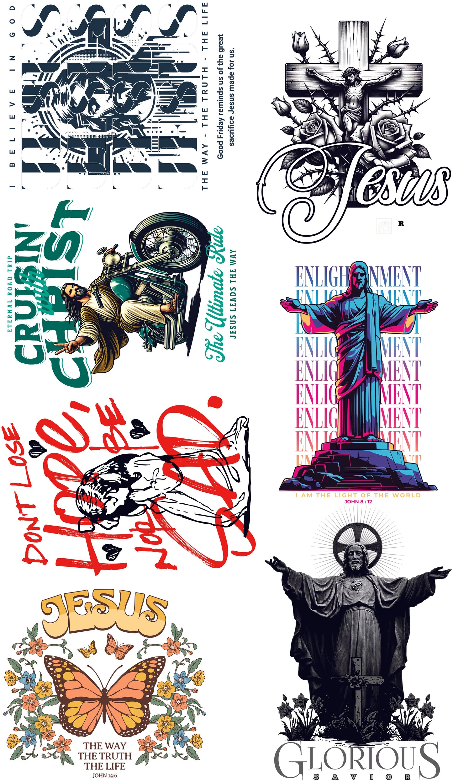 METRI STAMPA DTF DISEGNI VARI