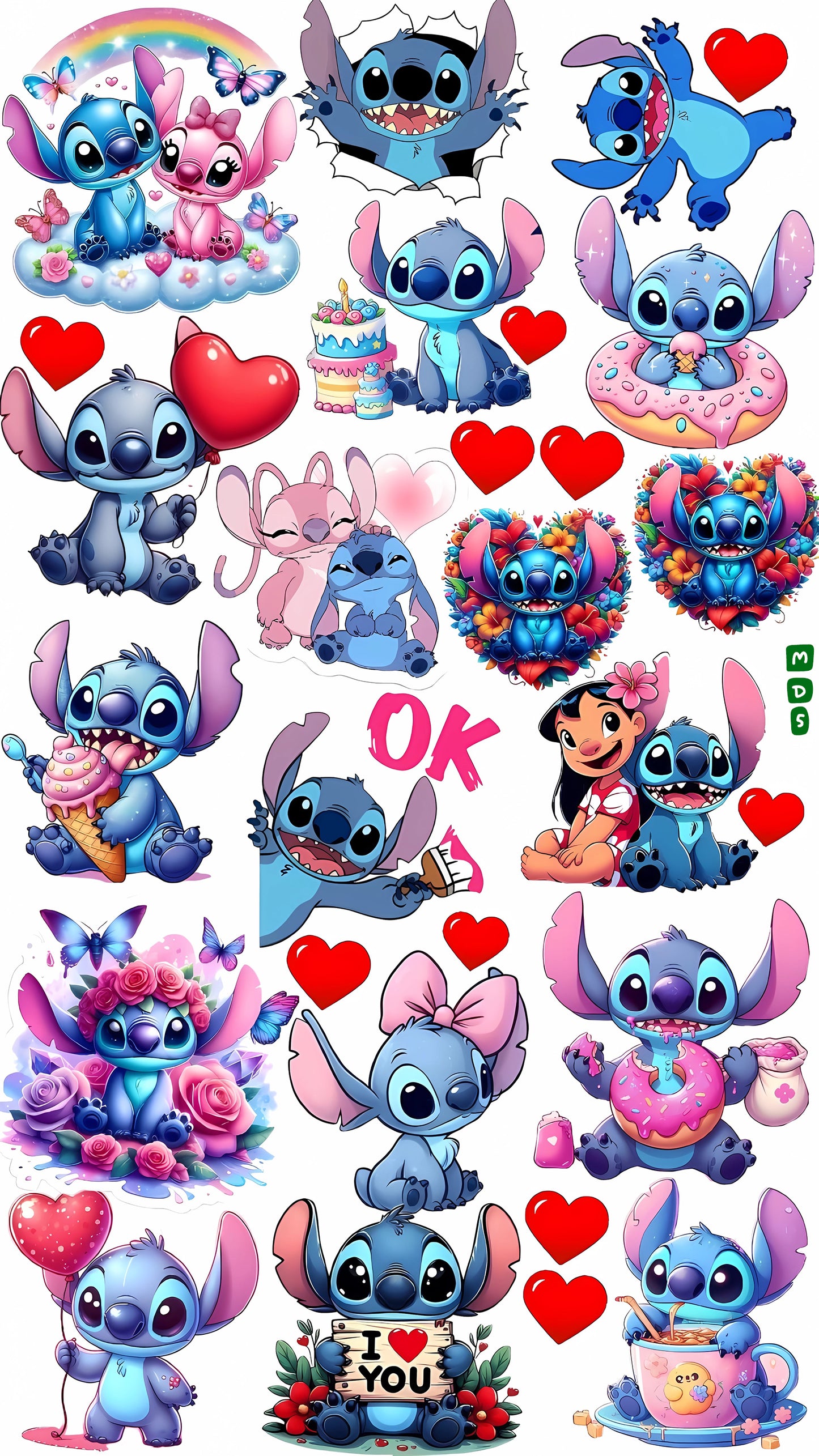 METRI STAMPA DTF DISEGNI VARI